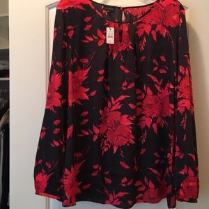 TALBOTS spring blouse.